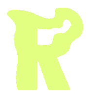 R Sticker by Terran