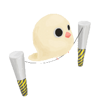 Bird Waiting Sticker