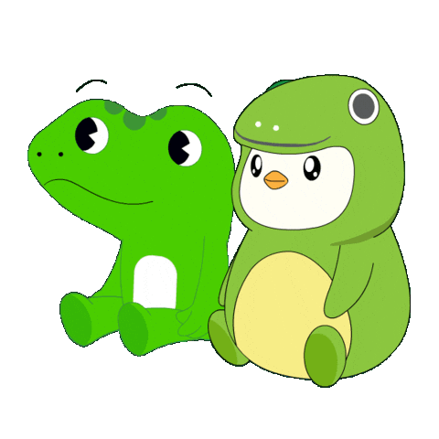 Friends Penguin Sticker by Pudgy Penguins