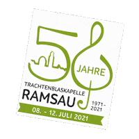RamsauerMusi musik flyer tracht blasmusik Sticker