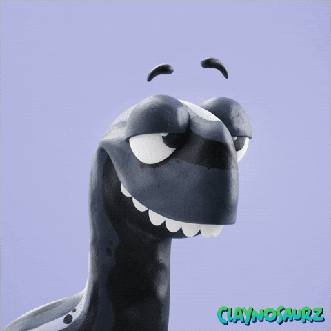Excited T-Rex GIF by Claynosaurz