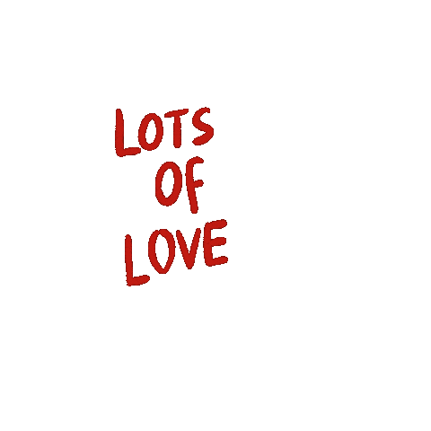 Lots Of Love Sticker