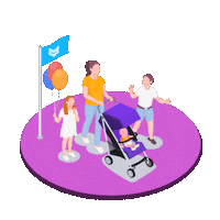 Family Love Sticker by Mr Urbina