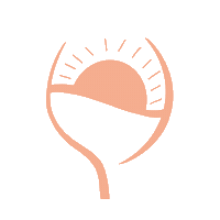 Wine Sunshine Sticker