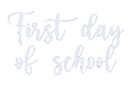 Back To School Sticker