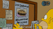Episode 1 Sandwich GIF by The Simpsons