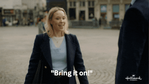 Bring It On Diamond GIF by Hallmark Channel