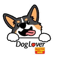 masterdogcl dog dogs perro corgi Sticker