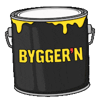 Byggern diy male hus maling Sticker