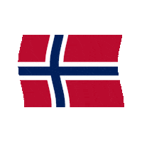 Flag Norway Sticker by Hobbykokken