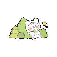 Angrybear1 bear chill 곰 polarbear Sticker