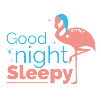 Good Night Miami Sticker by OFFSET Nutrition