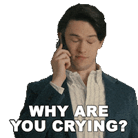 Why Are You Crying Tv Show Sticker by HULU