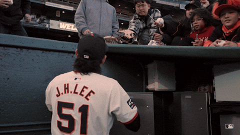 Signing Giants Baseball GIF by San Francisco Giants