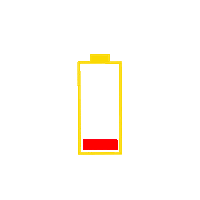 Battery Fuel Sticker by Beach Day Every Day