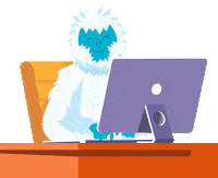 Shocked Work Sticker by namecheap