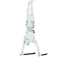Hand Yoga Sticker by Take it to the next level