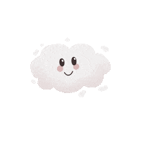 Happy Cloud Sticker