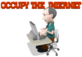 internet occupy STICKER