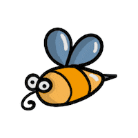 Bee Hello Sticker