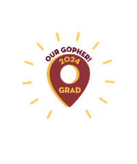 CLAcar gopher uofm umn umnproud Sticker