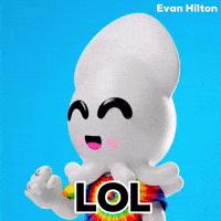 Laugh Laughing GIF by Evan Hilton