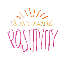 Happy Be Positive Sticker