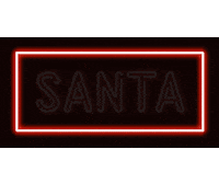 Christmas Santa Sticker by AllWriteByMe