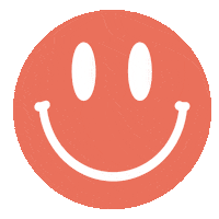 Happy Smiley Face Sticker