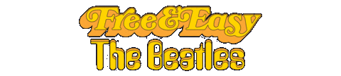 The Beatles Sun Sticker by Free & Easy