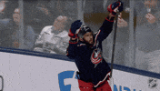 Happy Columbus Blue Jackets GIF by NHL