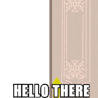 Knock Knock Hello Sticker by Magic Eden