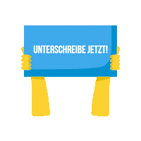 Abstimmung Unterschrift Sticker by Radentscheid Bayern