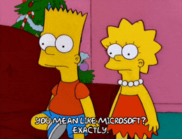 bart simpson broken image GIF