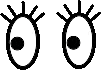 louiseschellaert eyes eyeroll louiseschellaert atelierlou Sticker