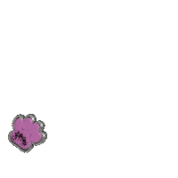 Love My Dog Hearts Sticker by Jazmin Bean