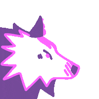 Mewoi-M wolf event evenement loup Sticker