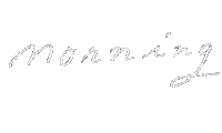 Morning おはよう Sticker