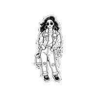 Girl Love Sticker by OpticalArtInc.