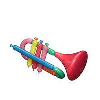 nehnah trompeta grupotalia musicayjuguetes Sticker