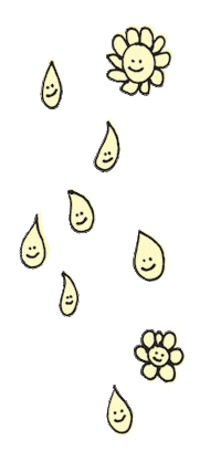 jfergusondesign happy water sun crying Sticker