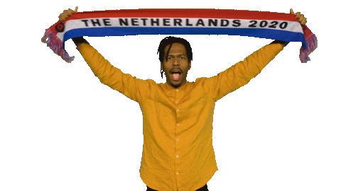 Song Contest Cheer Sticker by AVROTROS