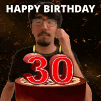 Turning 30 30Th Birthday GIF