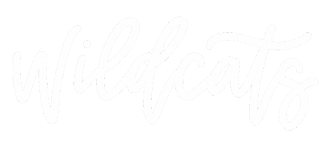 Lettering Wildcats Sticker