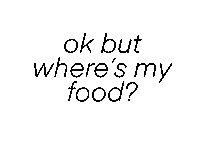 Hungry Food Sticker