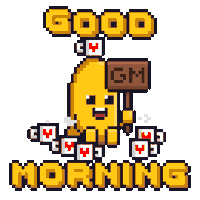 Coffee Morning Sticker by Potatoz by 9GAG