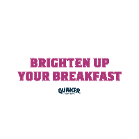 QuakerOatsUK breakfast oats quaker quakeroats Sticker