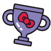 Racing Win Sticker by Hello Kitty