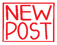 New Post Flashing Sticker