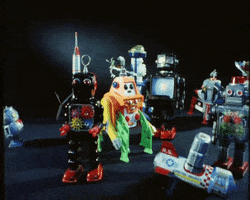 Vintage Robots GIF by Beeld en Geluid
